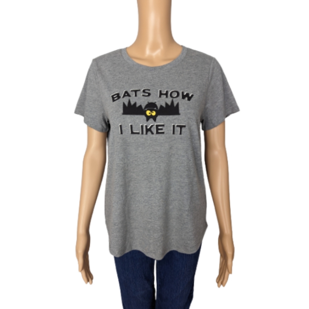 Old Navy Bats How I Like It EveryWear Halloween Graphic T-Shirt M